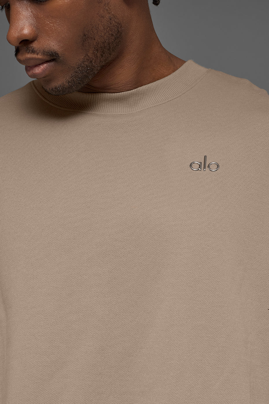Accolade Crew Neck Pullover - Gravel image 4