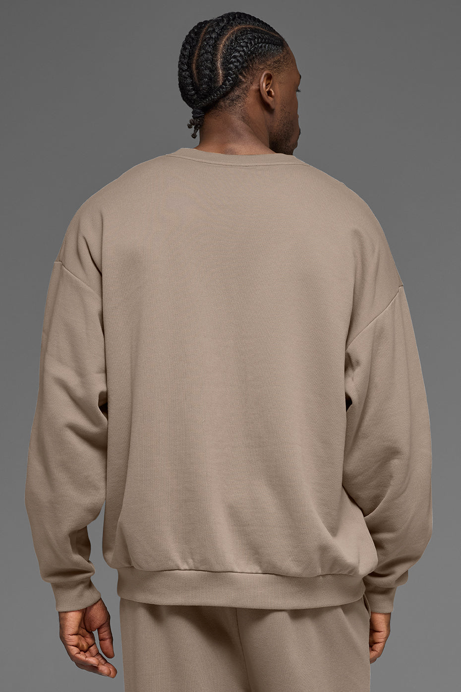Accolade Crew Neck Pullover - Gravel image 2