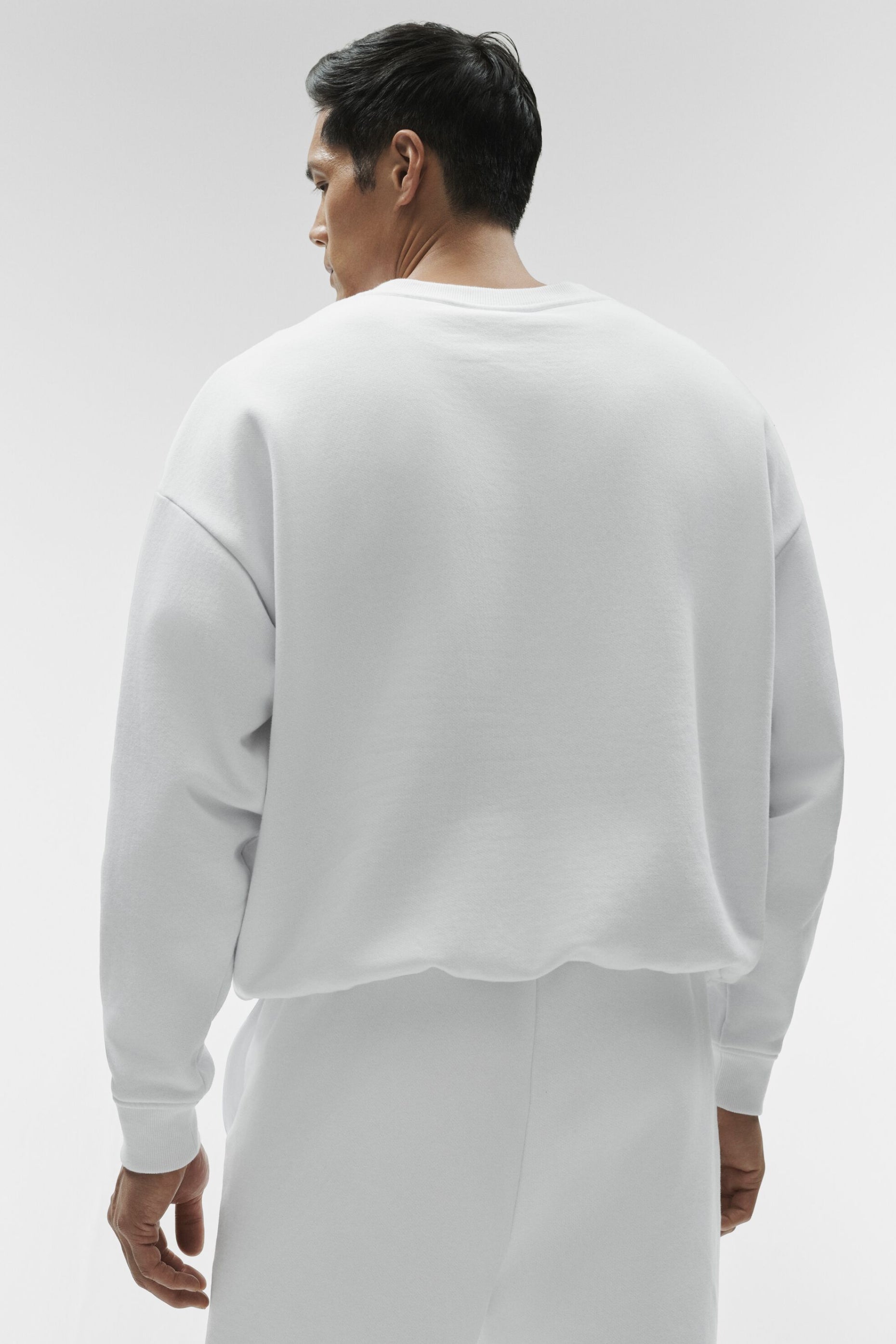 Accolade Crew Neck Pullover - White image 2