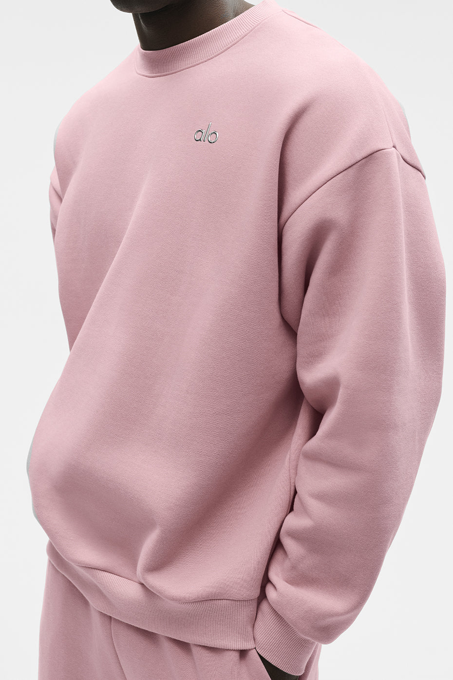 Accolade Crew Neck Pullover - Vintage Pink image 3