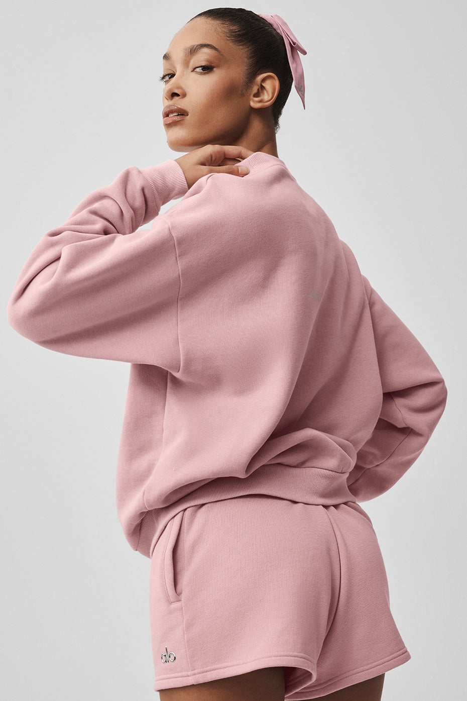 Accolade Crew Neck Pullover - Vintage Pink image 2