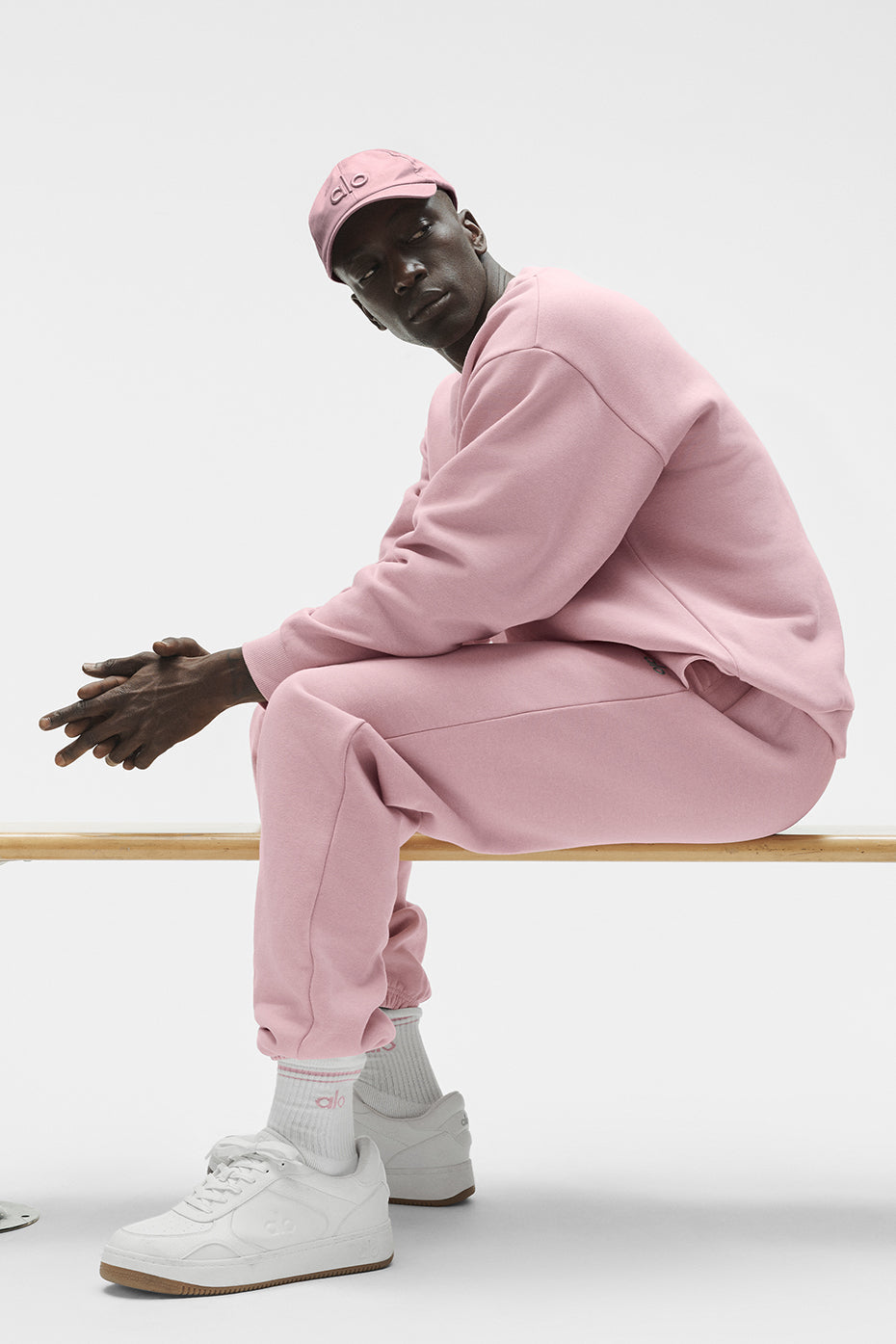 Accolade Crew Neck Pullover - Vintage Pink image 4