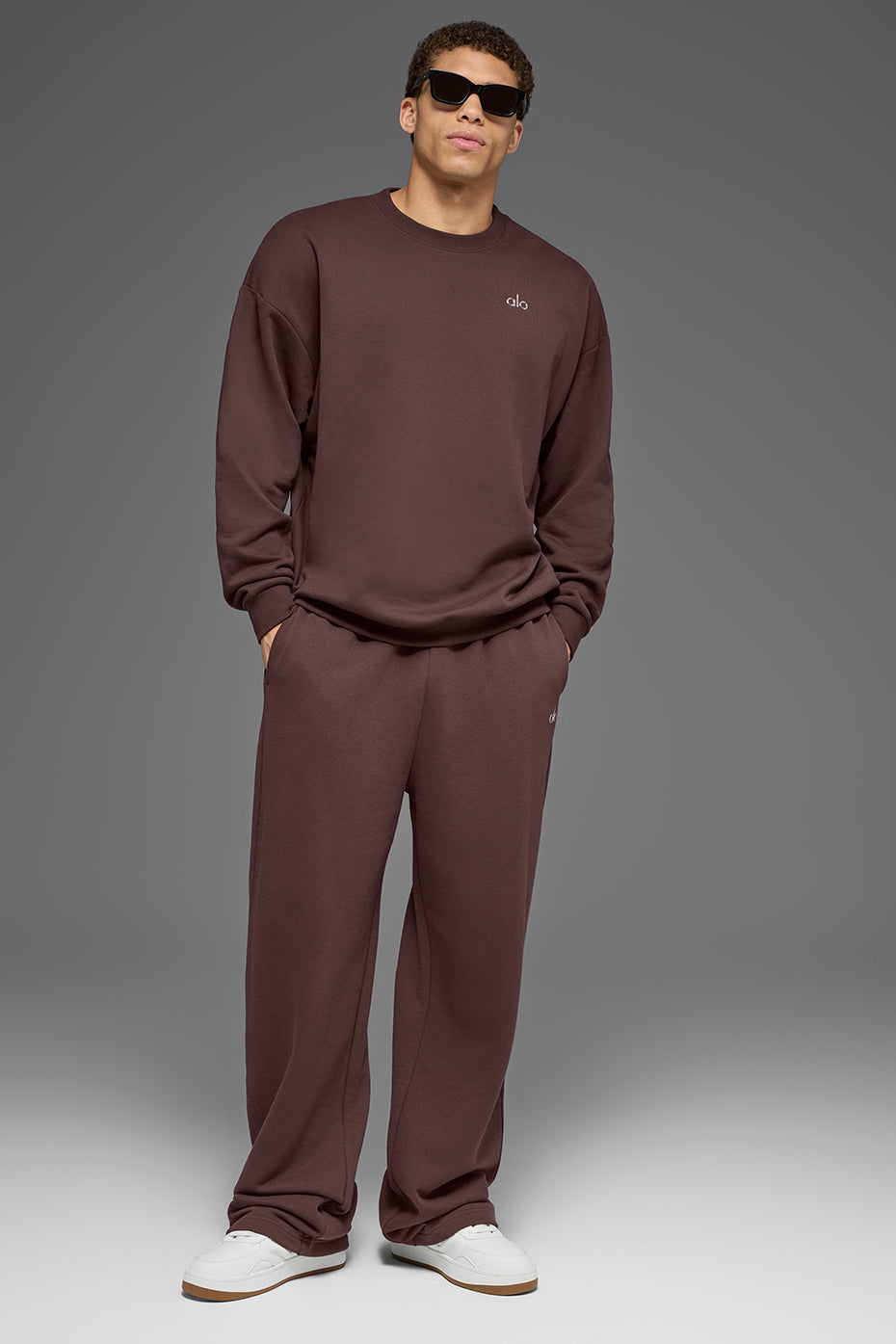 Accolade Crew Neck Pullover - Brownstone image 5