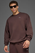 Accolade Crew Neck Pullover - Brownstone image 1