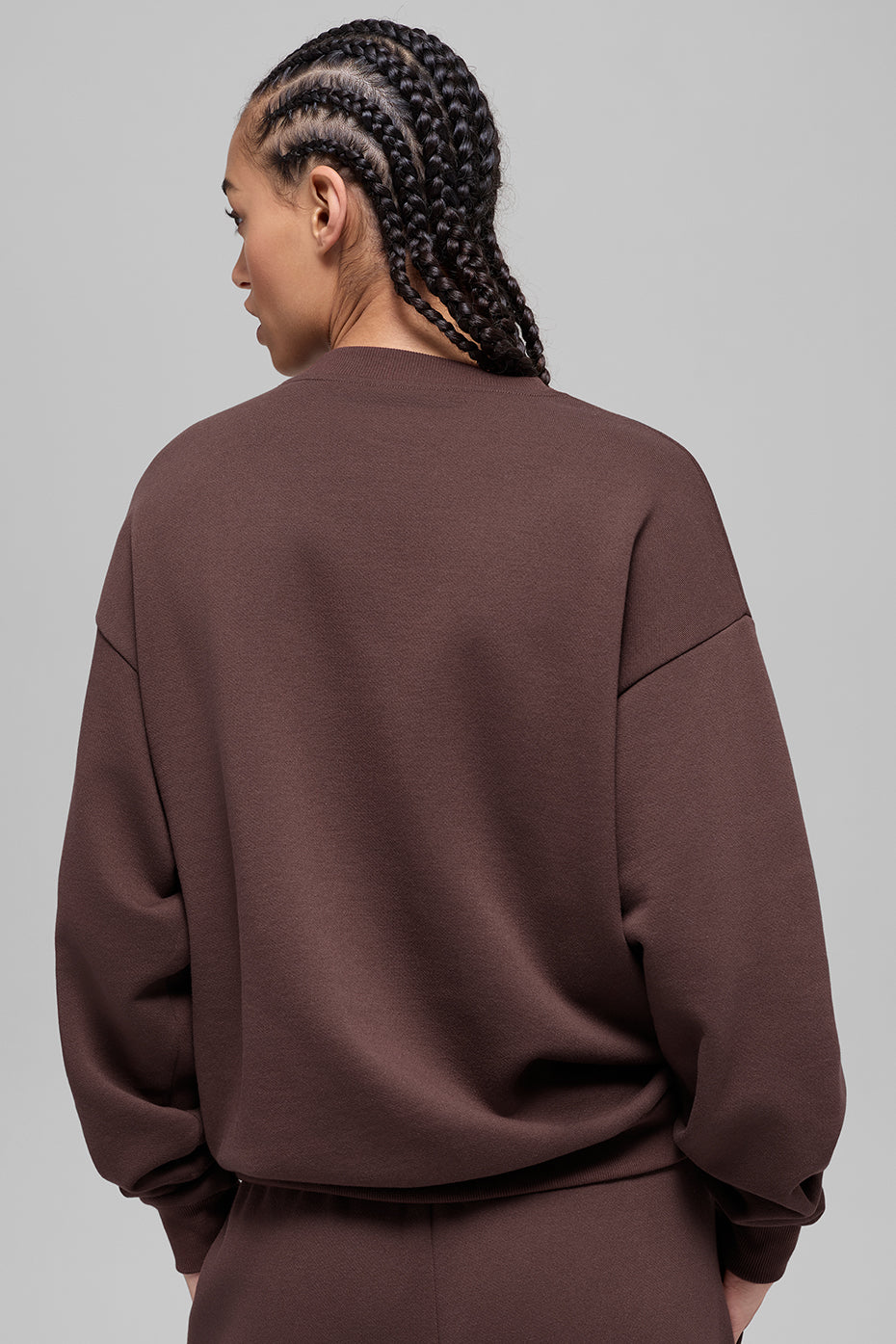 Accolade Crew Neck Pullover - Brownstone image 2