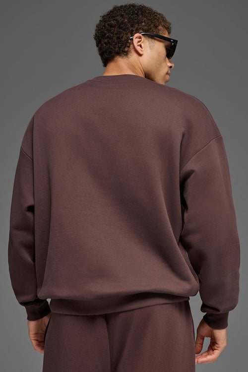 Accolade Crew Neck Pullover - Brownstone image 2