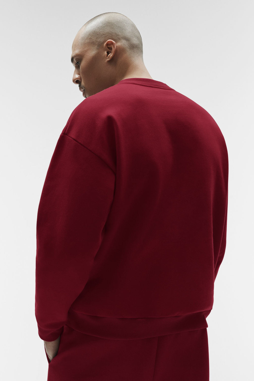 Accolade Crew Neck Pullover - Summer Romance Red image 2