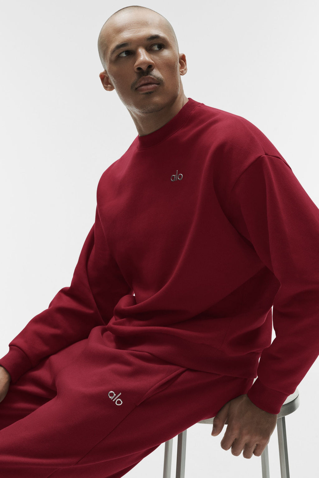 Accolade Crew Neck Pullover - Summer Romance Red image 4