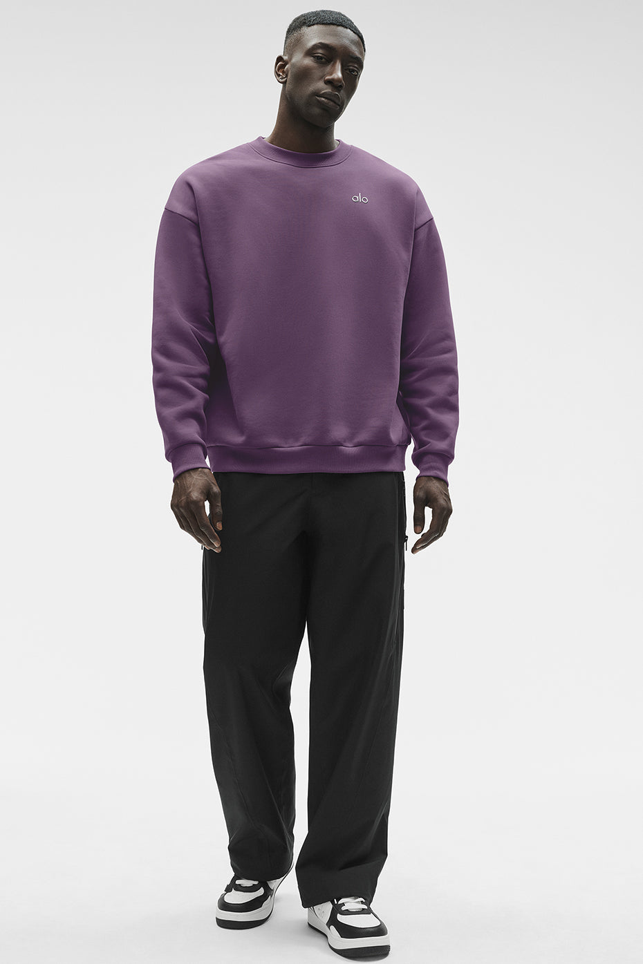 Accolade Crew Neck Pullover - Plum Kiss image 5