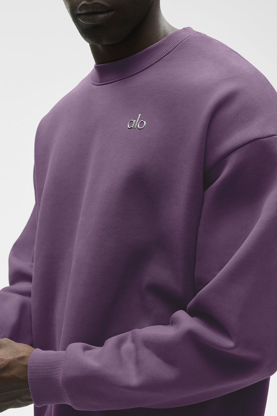 Accolade Crew Neck Pullover - Plum Kiss image 3