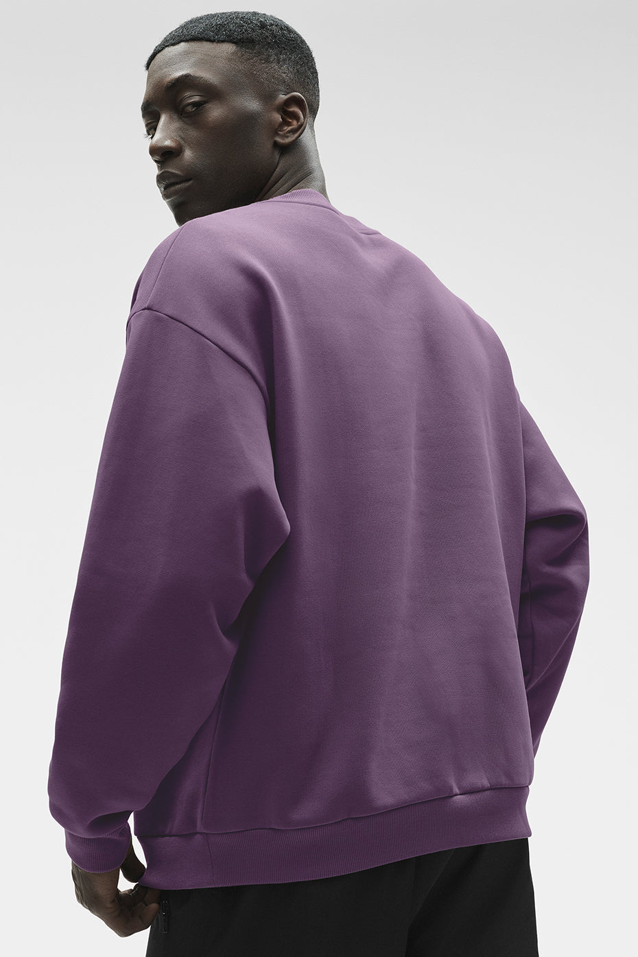Accolade Crew Neck Pullover - Plum Kiss image 2