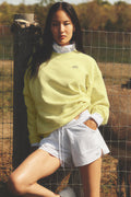 Accolade Crew Neck Pullover - Sunshine image 1