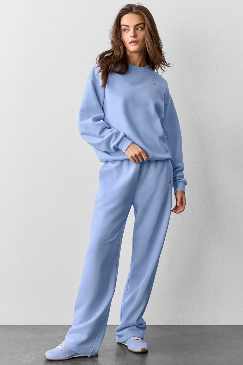 Accolade Crew Neck Pullover - Light Provence Blue image 5