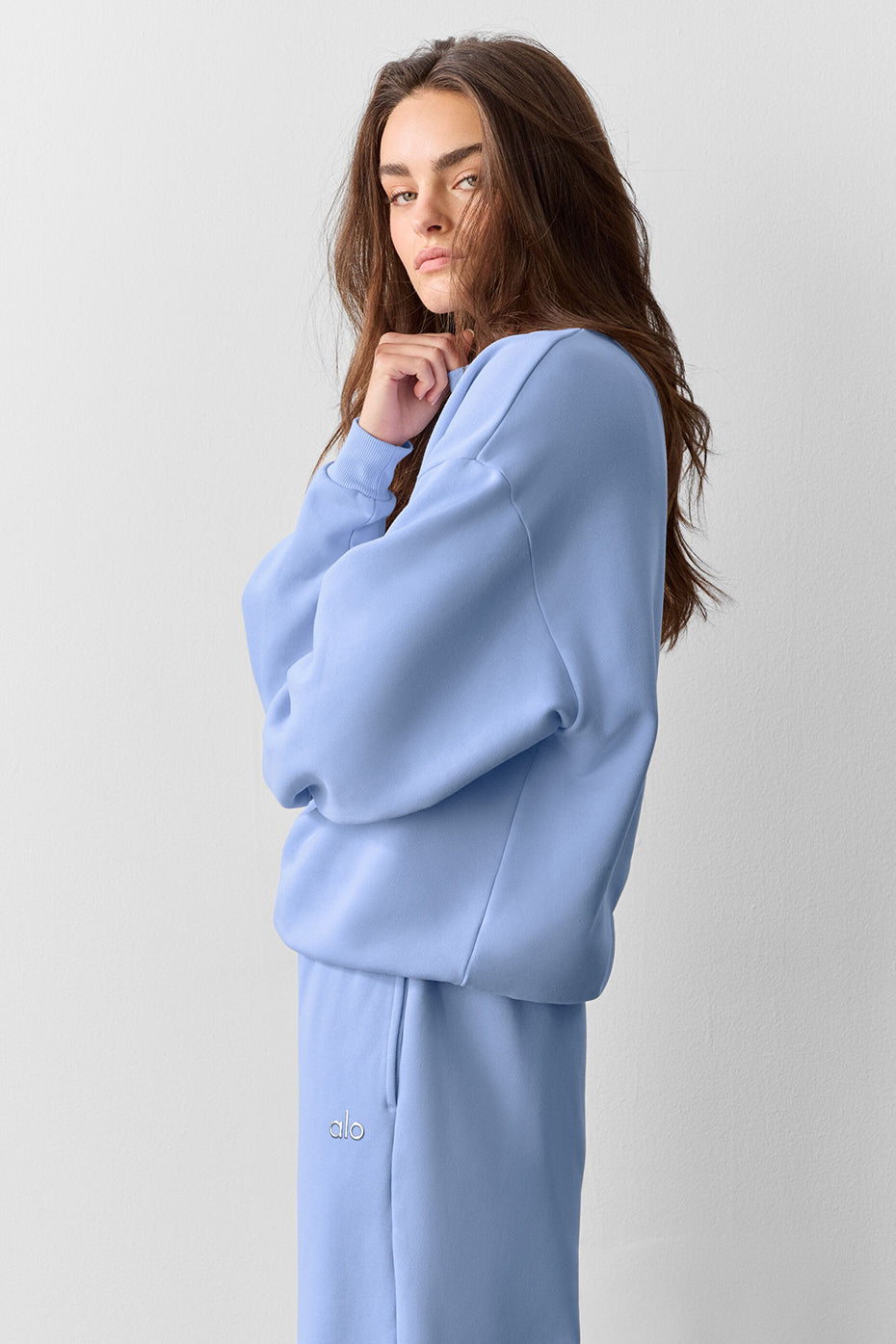 Accolade Crew Neck Pullover - Light Provence Blue image 4