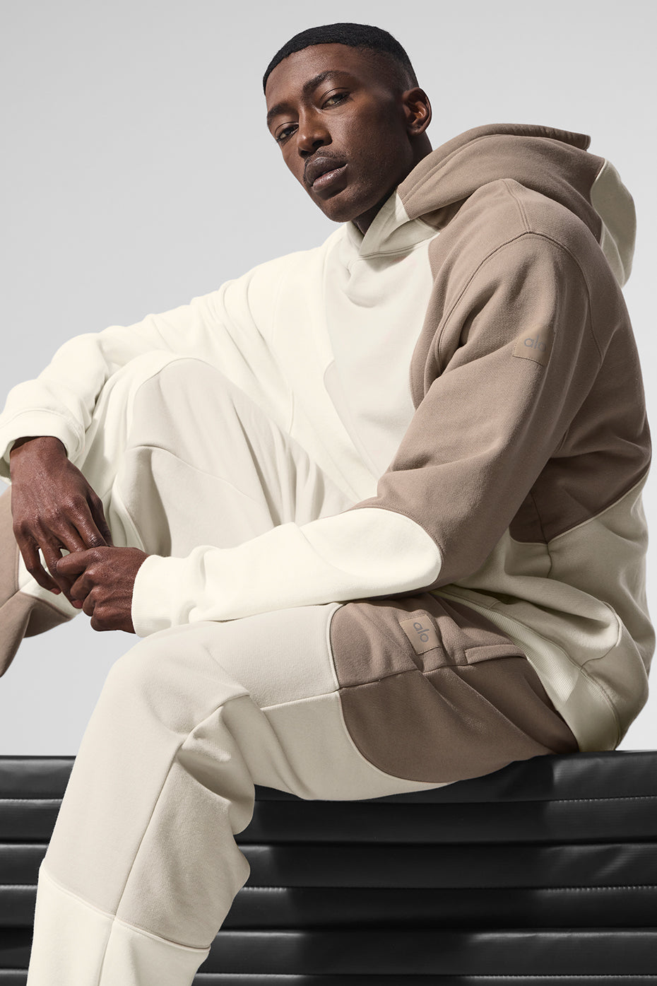 Make Waves Hoodie - Ivory/Bone/Gravel image 2