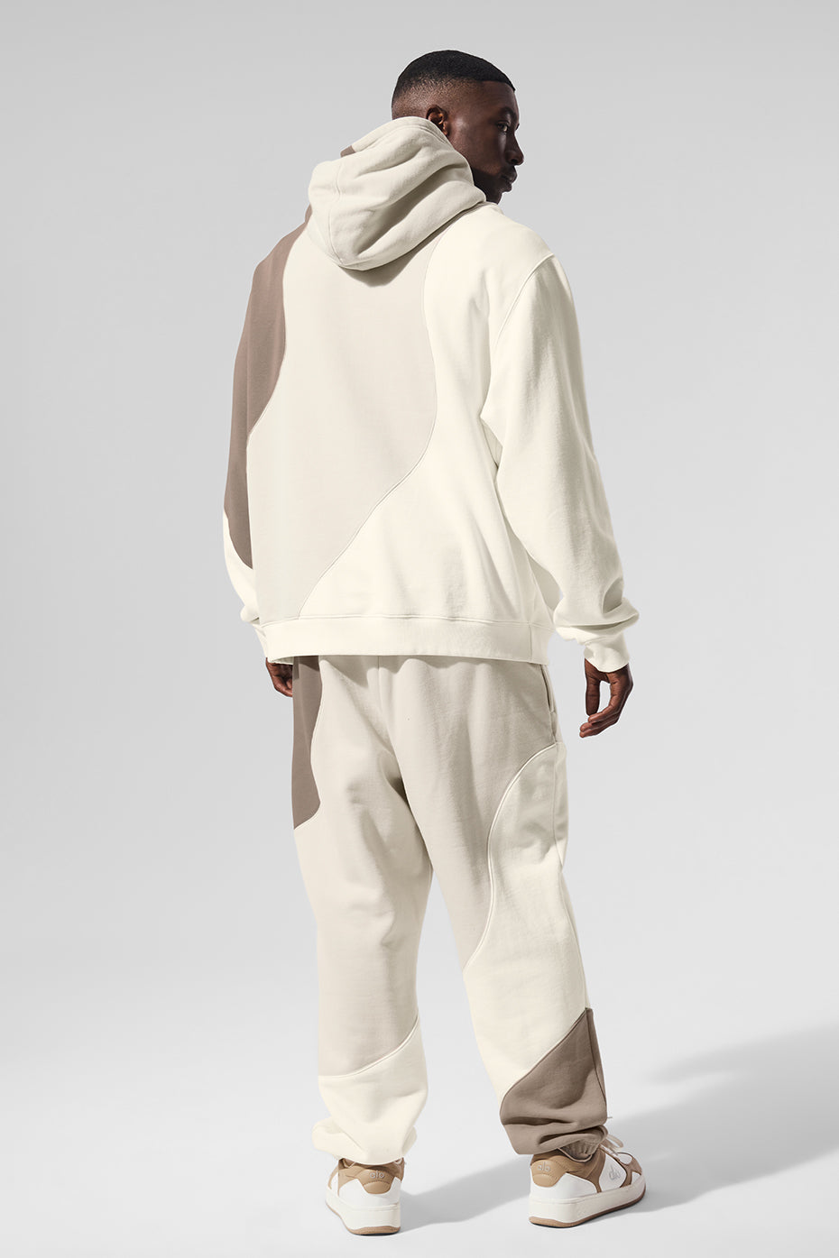 Make Waves Hoodie - Ivory/Bone/Gravel image 4