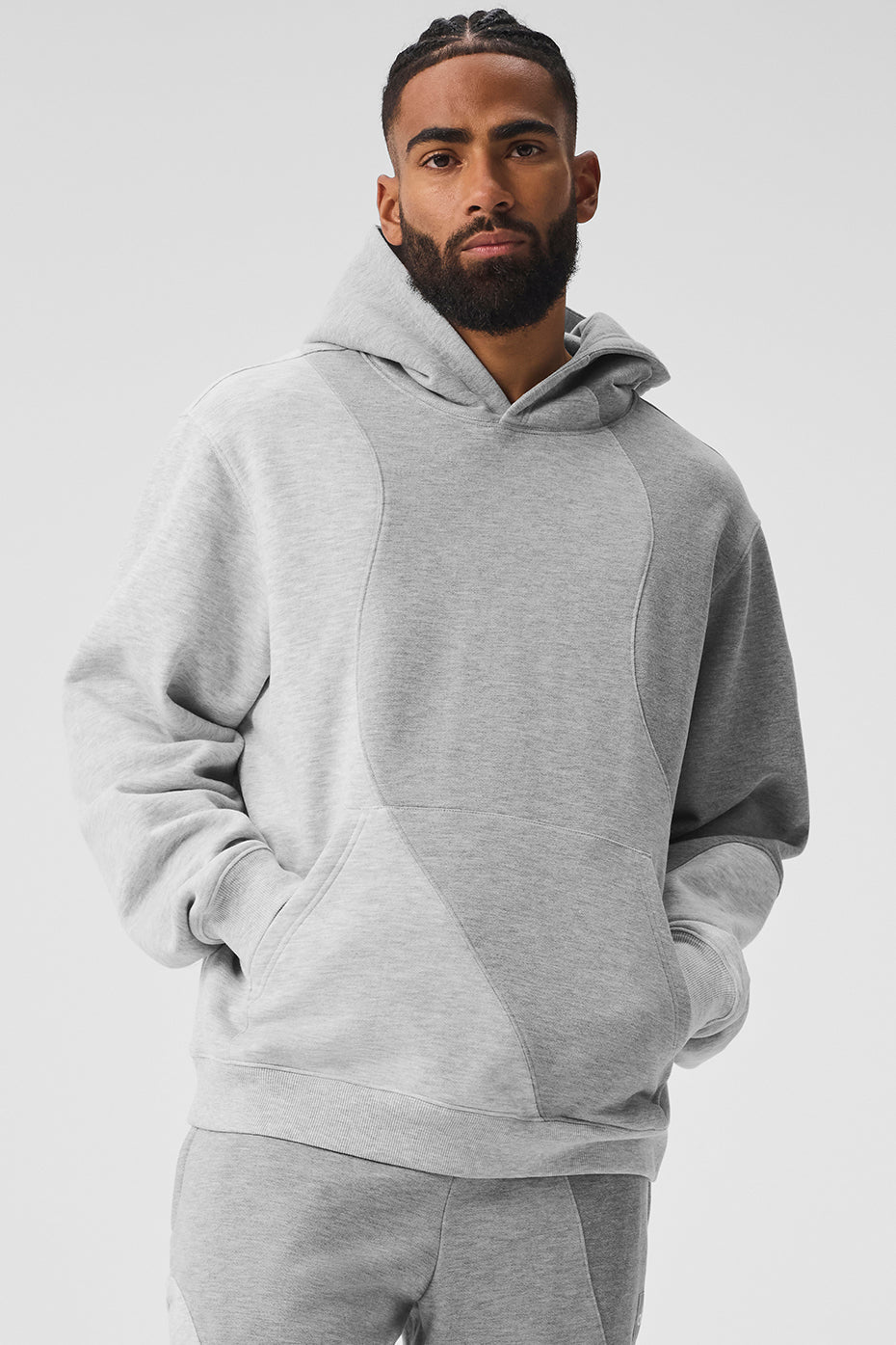 Make Waves Hoodie - Athletic Heather Grey Tonal image 1