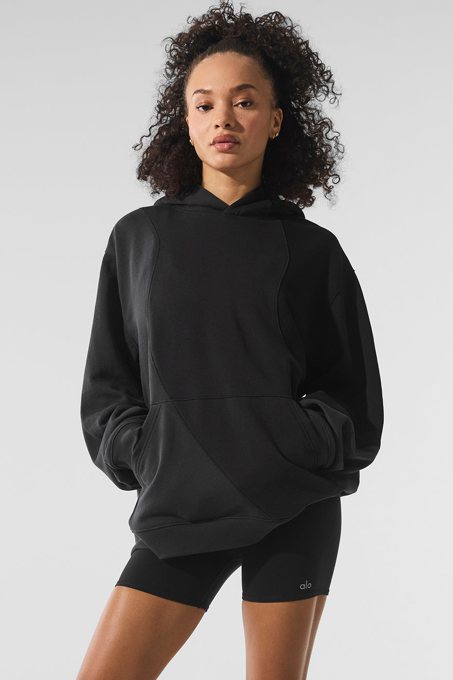 Make Waves Hoodie - Vintage Black Tonal image 1