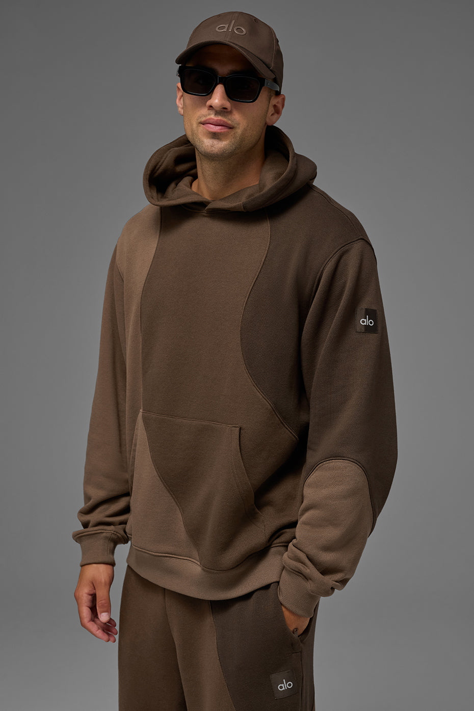 Make Waves Hoodie - Espresso Tonal image 1