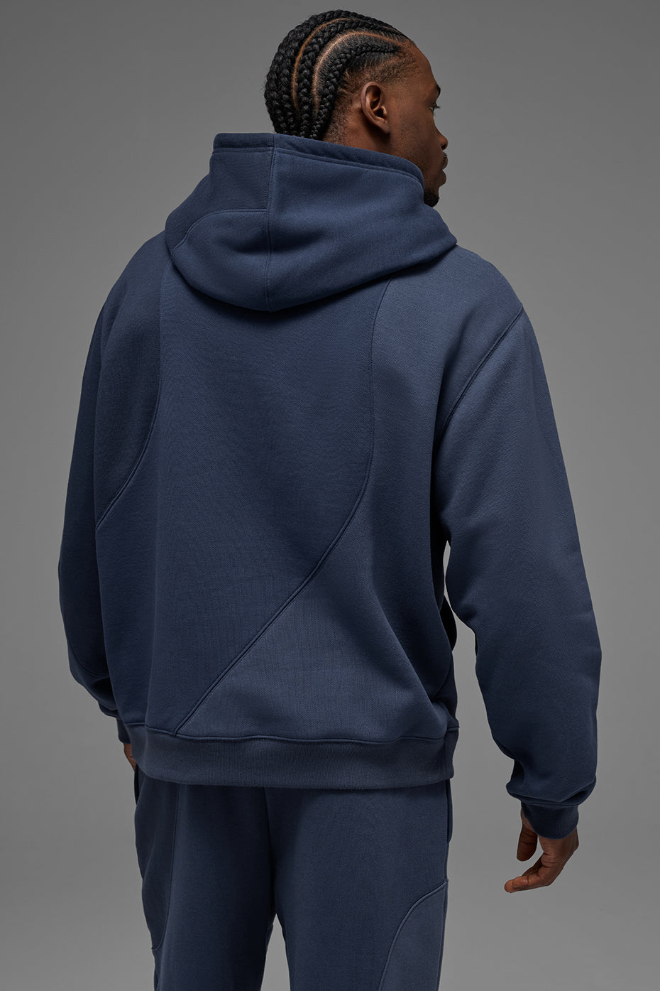 Make Waves Hoodie - Navy Tonal image 3