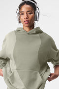 Make Waves Hoodie - Limestone Tonal image 1