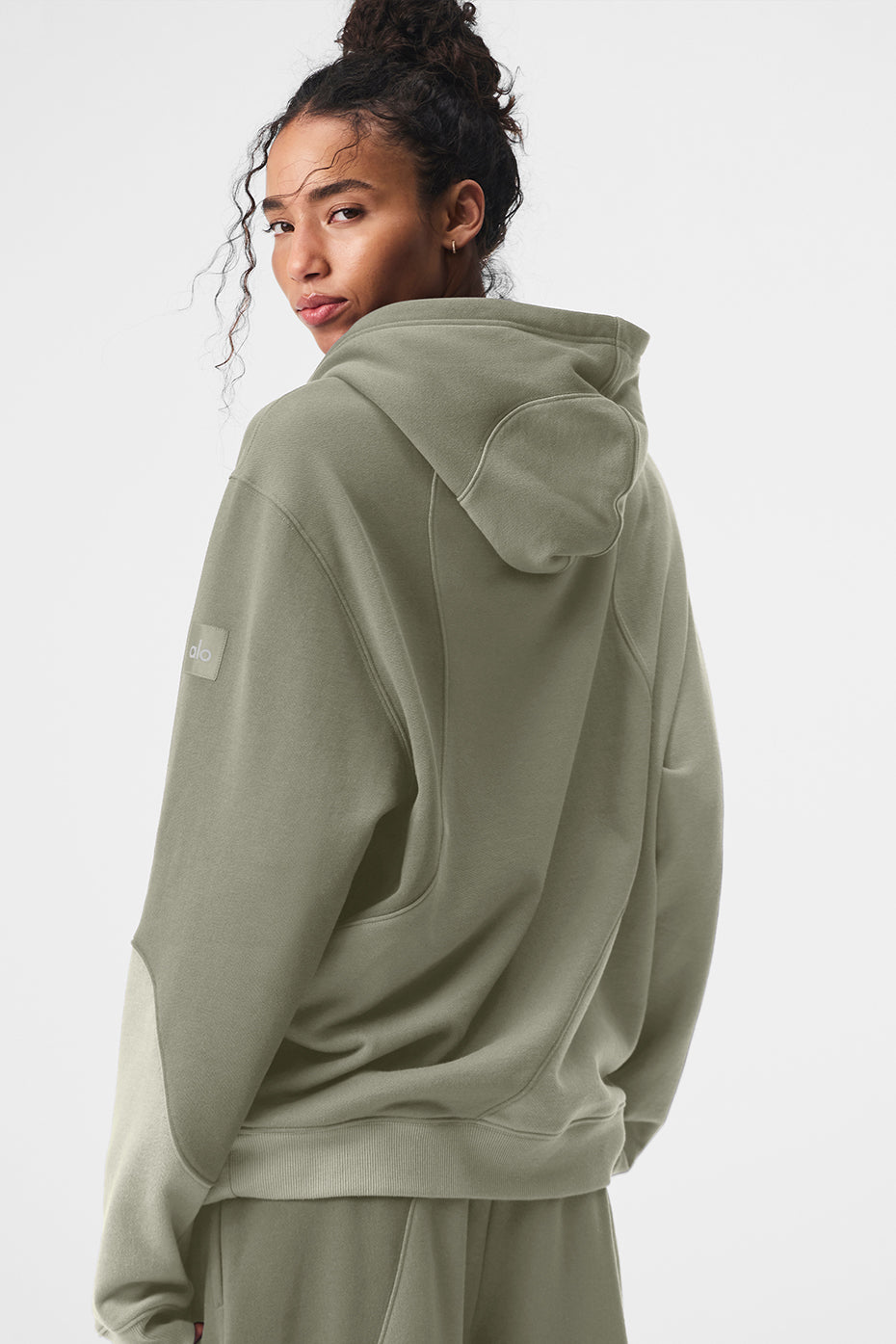 Make Waves Hoodie - Limestone Tonal image 2