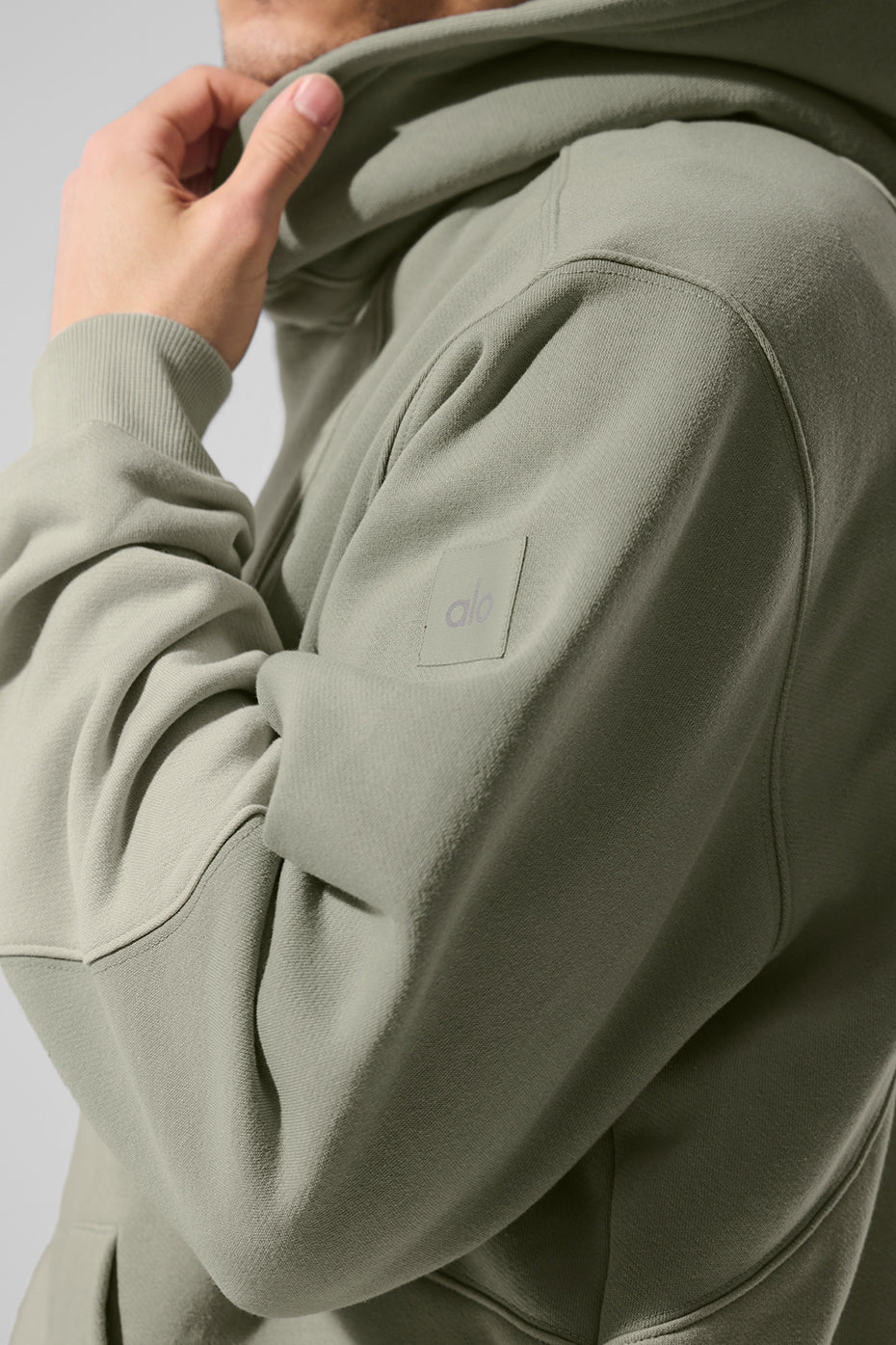 Make Waves Hoodie - Limestone Tonal image 3