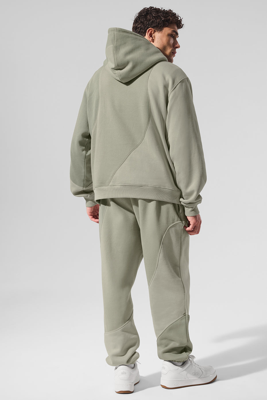 Make Waves Hoodie - Limestone Tonal image 2