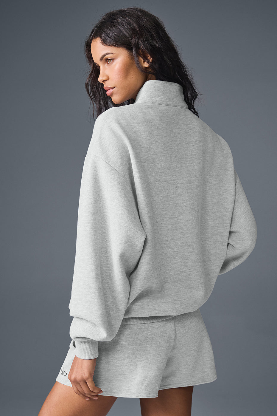 Accolade 1/4 Zip Pullover - Athletic Heather Grey image 4