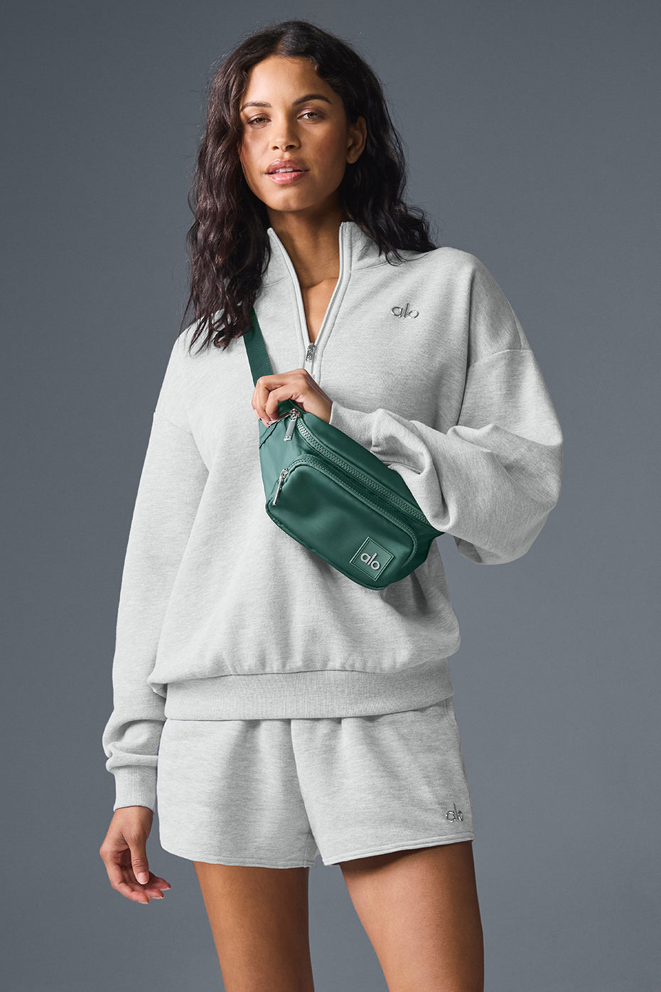 Accolade 1/4 Zip Pullover - Athletic Heather Grey image 5