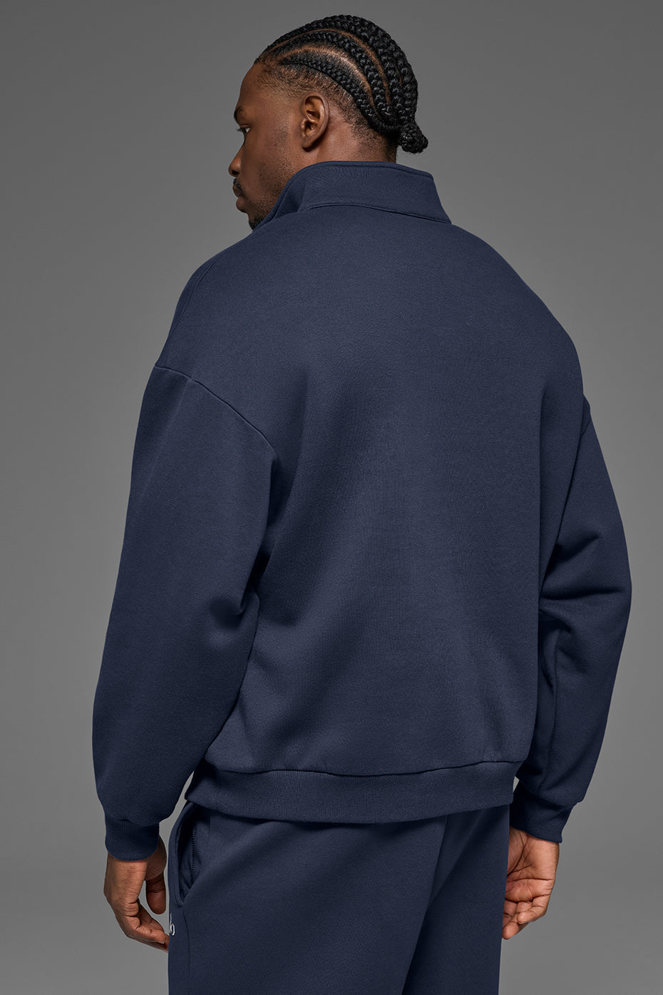 Accolade 1/4 Zip Pullover - Navy image 3