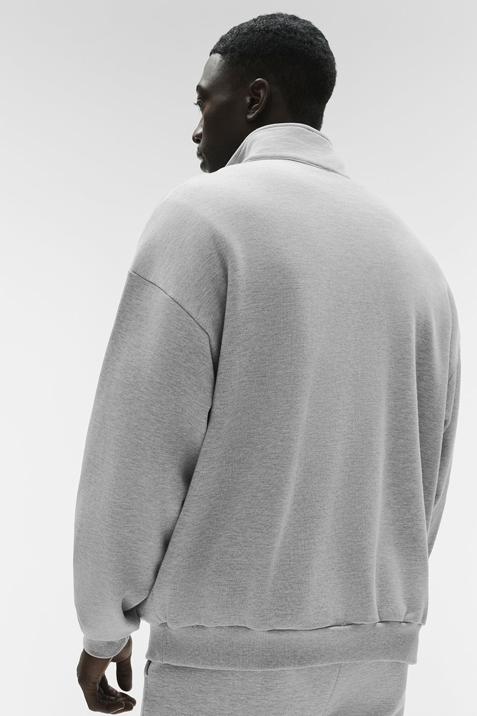 Accolade 1/4 Zip Pullover - Athletic Heather Grey image 3