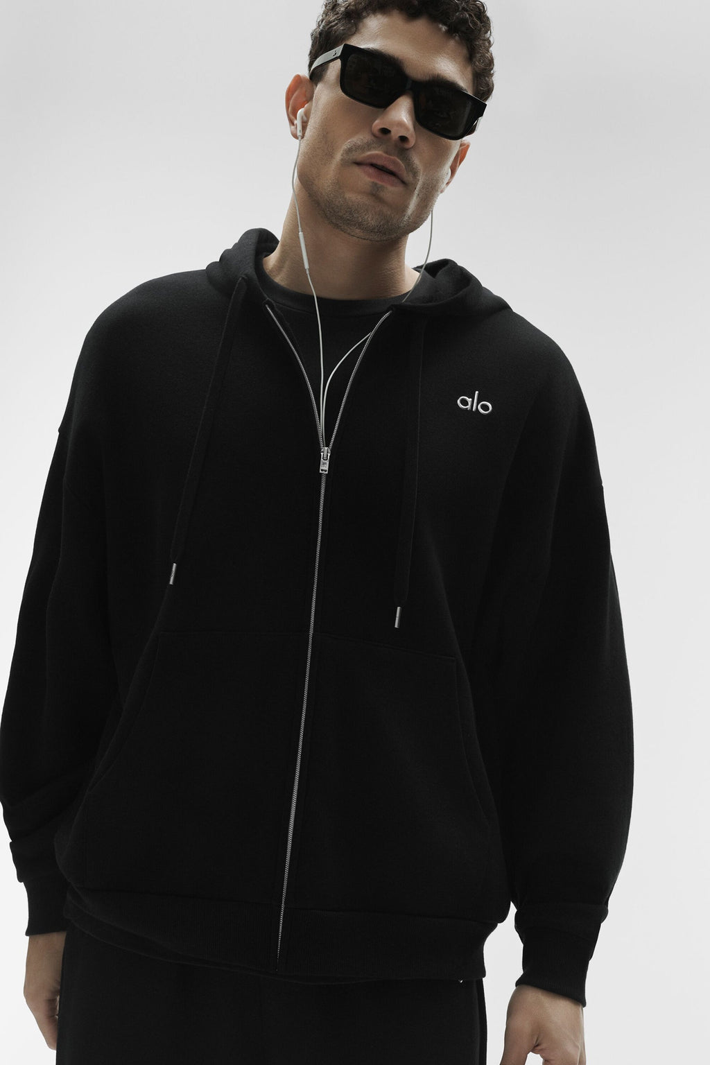 Accolade Full Zip Hoodie - Black image 3