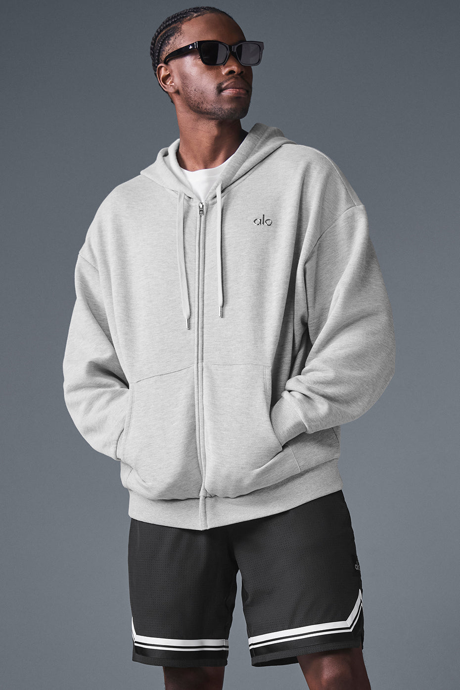 Accolade Full Zip Hoodie - Athletic Heather Grey image 1