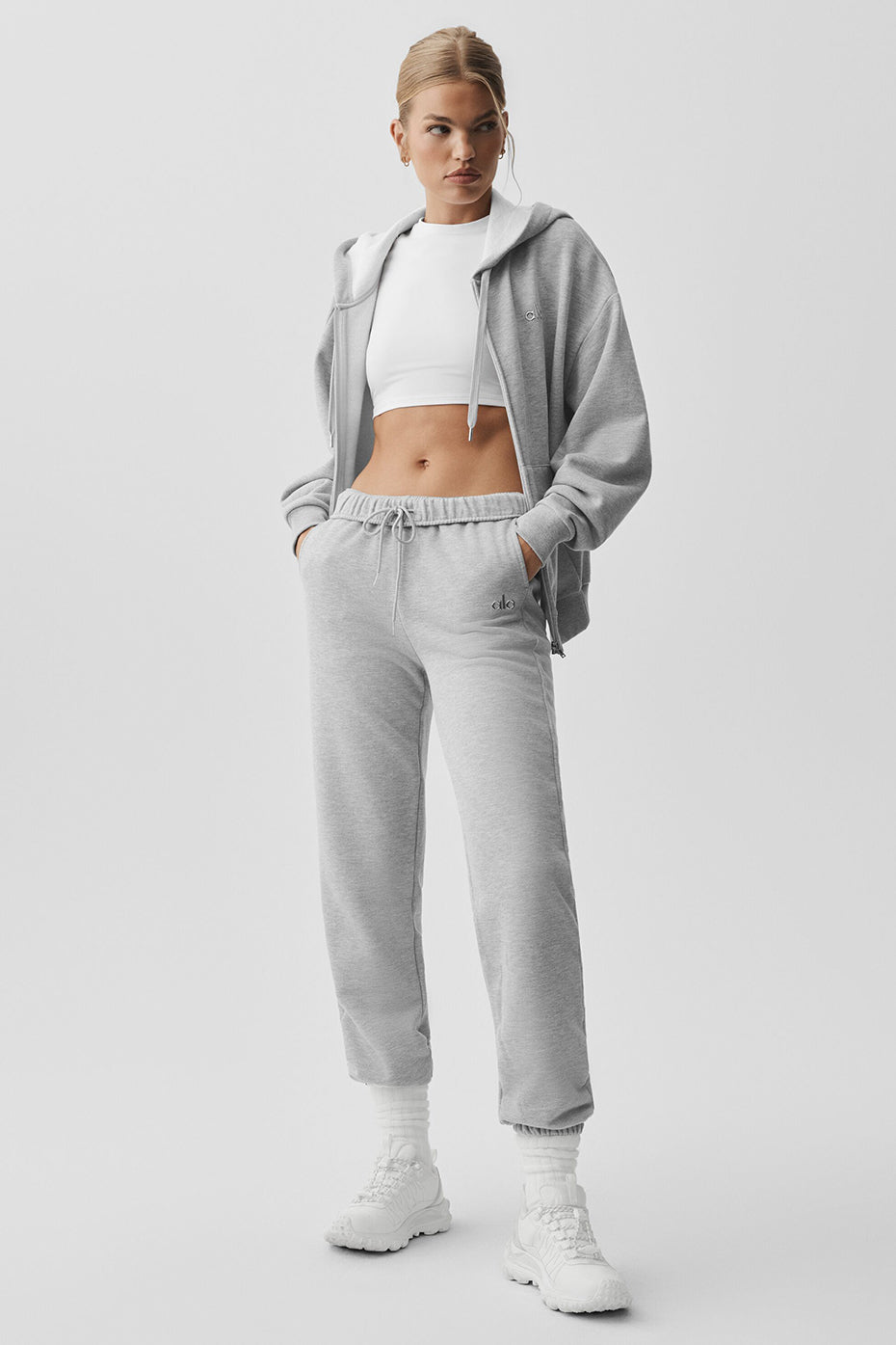 Accolade Full Zip Hoodie - Athletic Heather Grey image 6