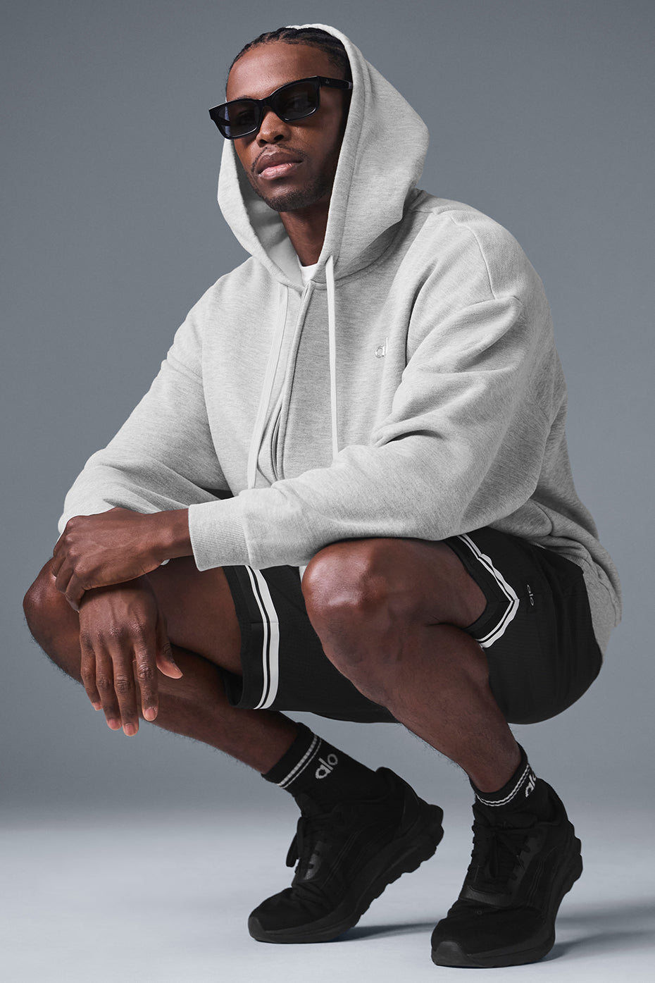 Accolade Full Zip Hoodie - Athletic Heather Grey image 4