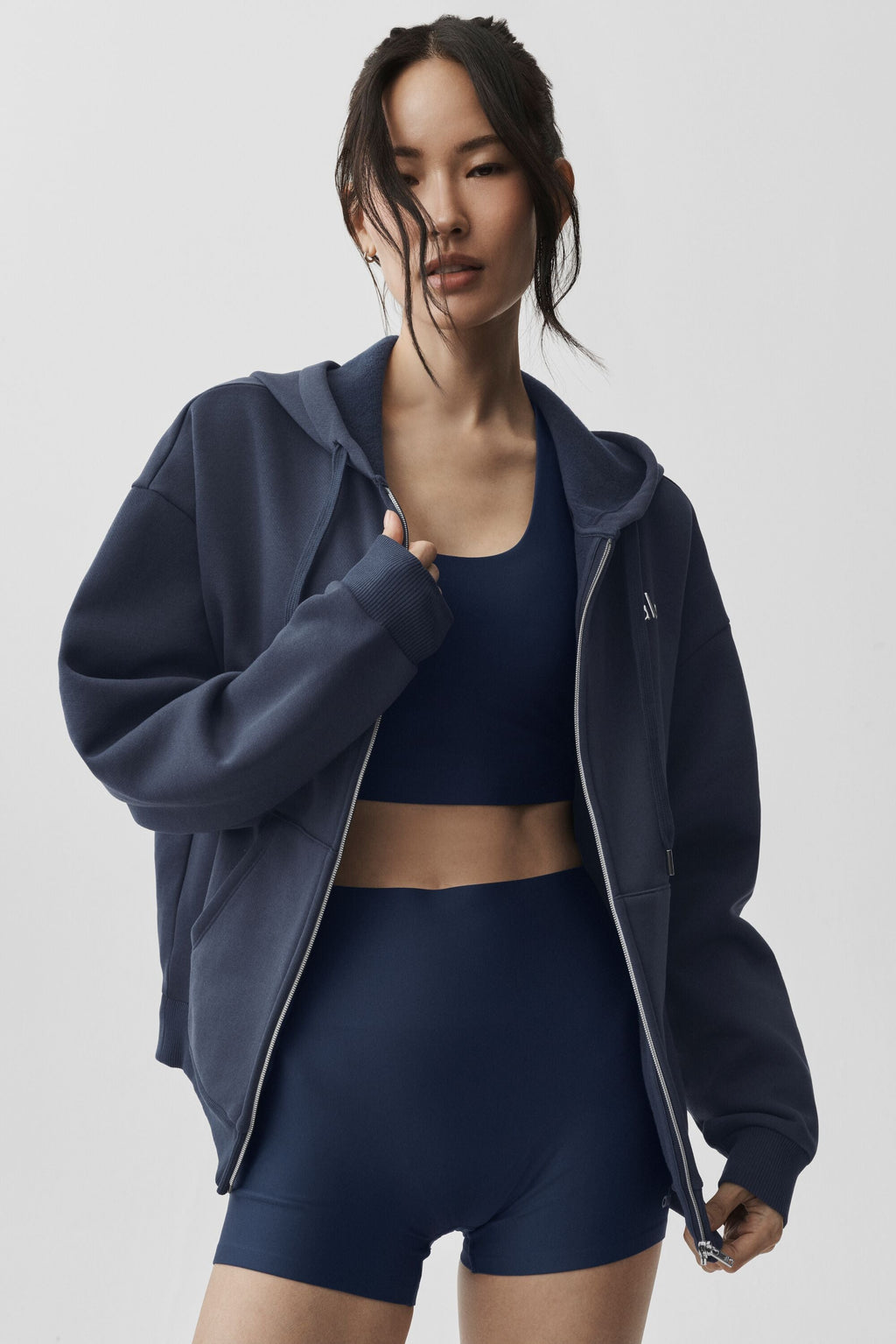 Accolade Full Zip Hoodie - Navy image 3