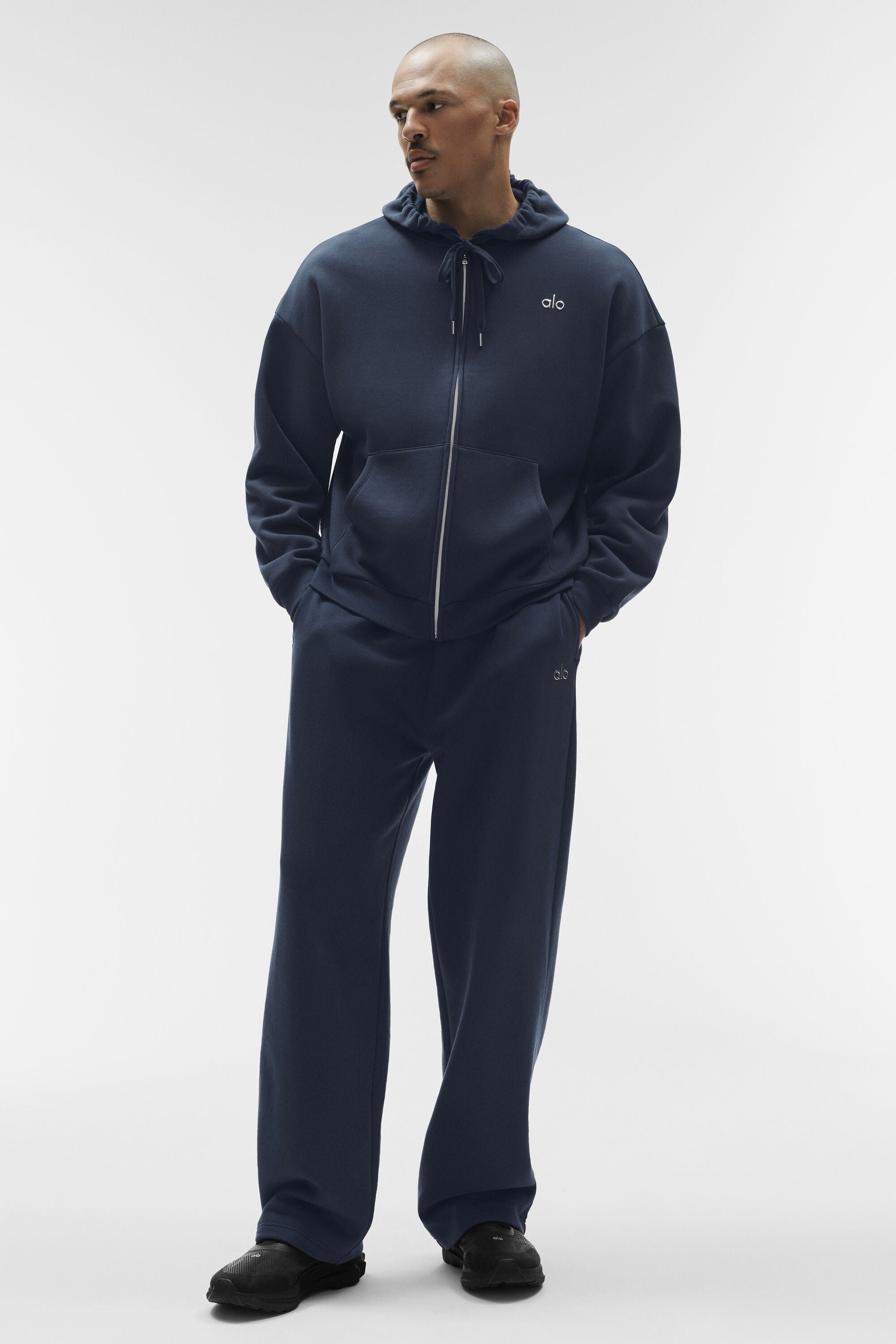 Accolade Full Zip Hoodie - Navy image 4