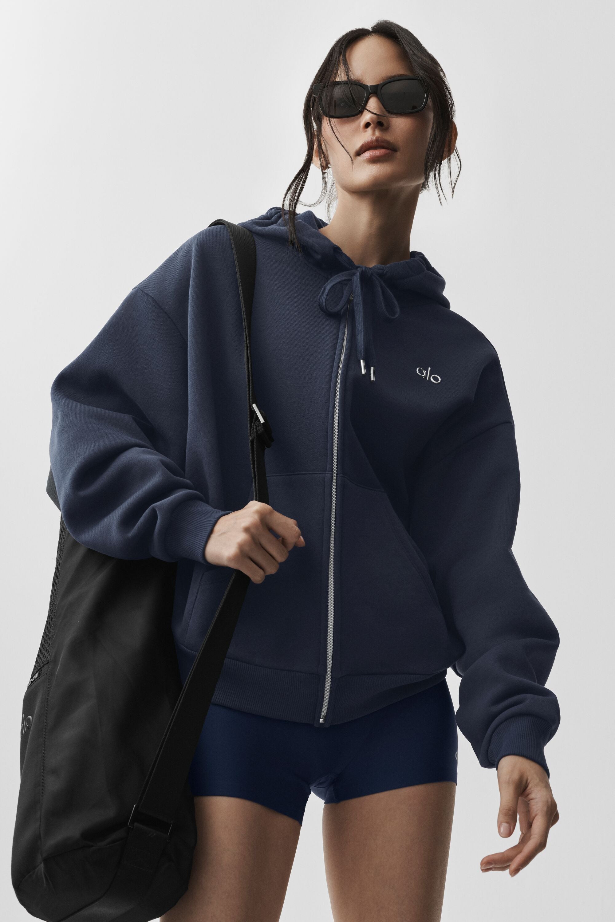 Accolade Full Zip Hoodie - Navy image 5
