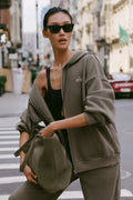 Accolade Full Zip Hoodie - Olive Tree image 1