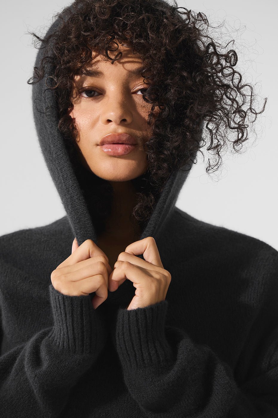 Wool Cashmere New Class Hoodie - Black image 4
