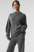 Wool Cashmere New Class Hoodie - Platinum Grey image 1