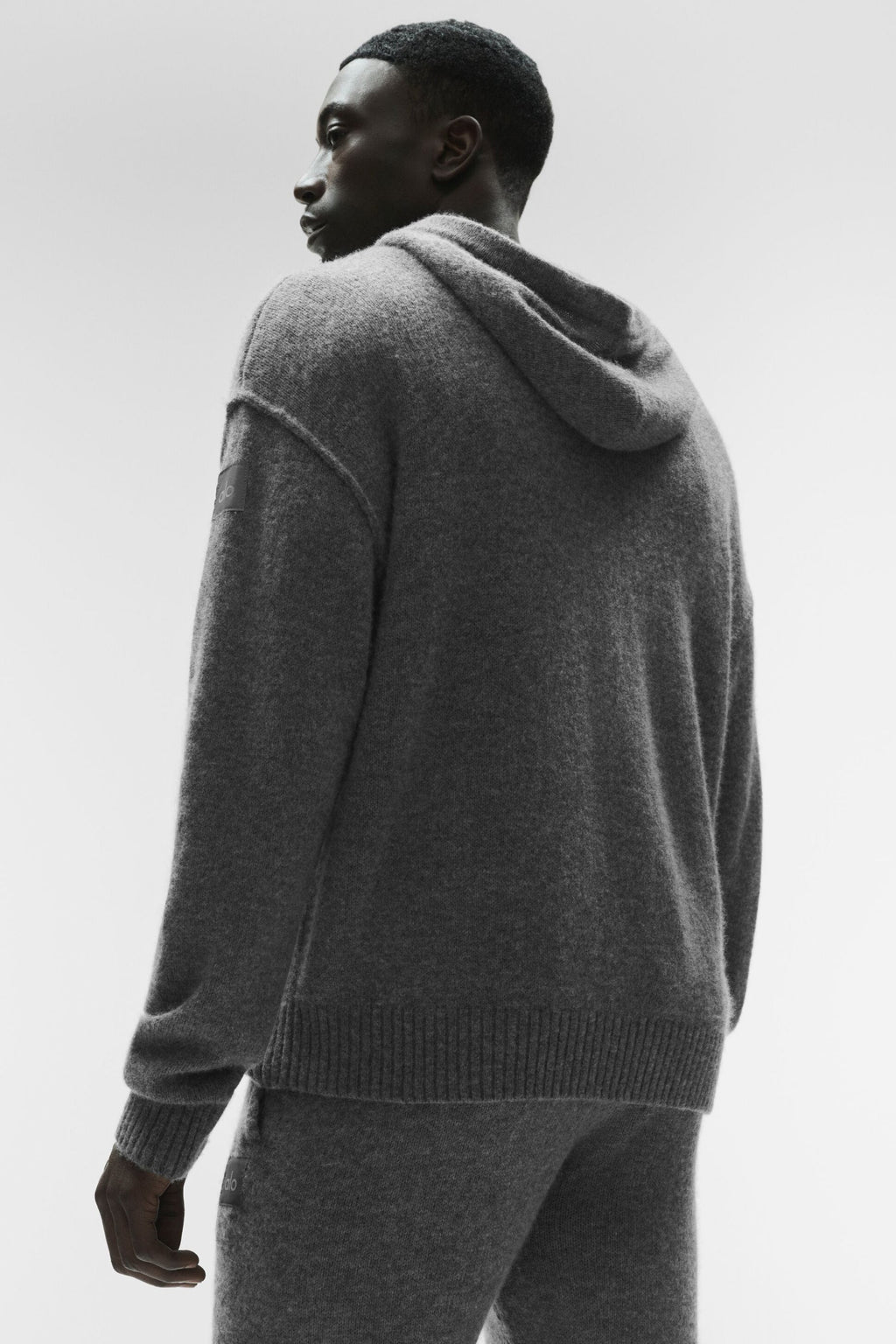 Wool Cashmere New Class Hoodie - Platinum Grey image 3
