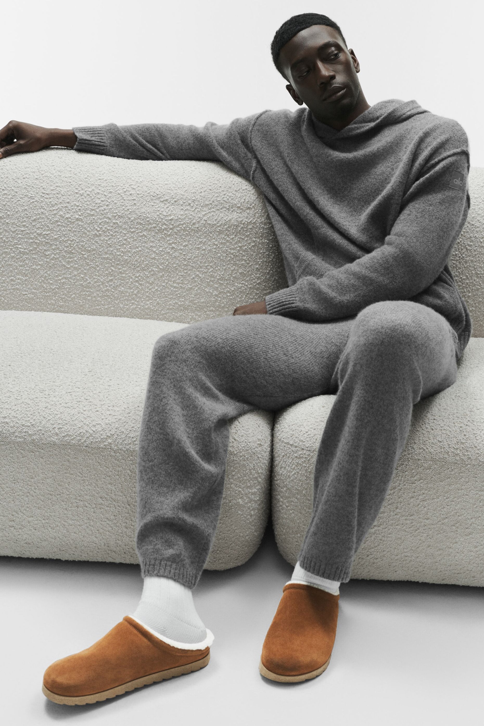 Wool Cashmere New Class Hoodie - Platinum Grey image 5