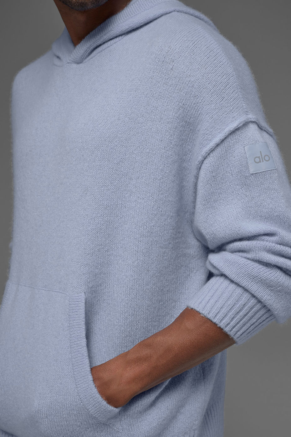 Wool Cashmere New Class Hoodie - Winter Frost image 3