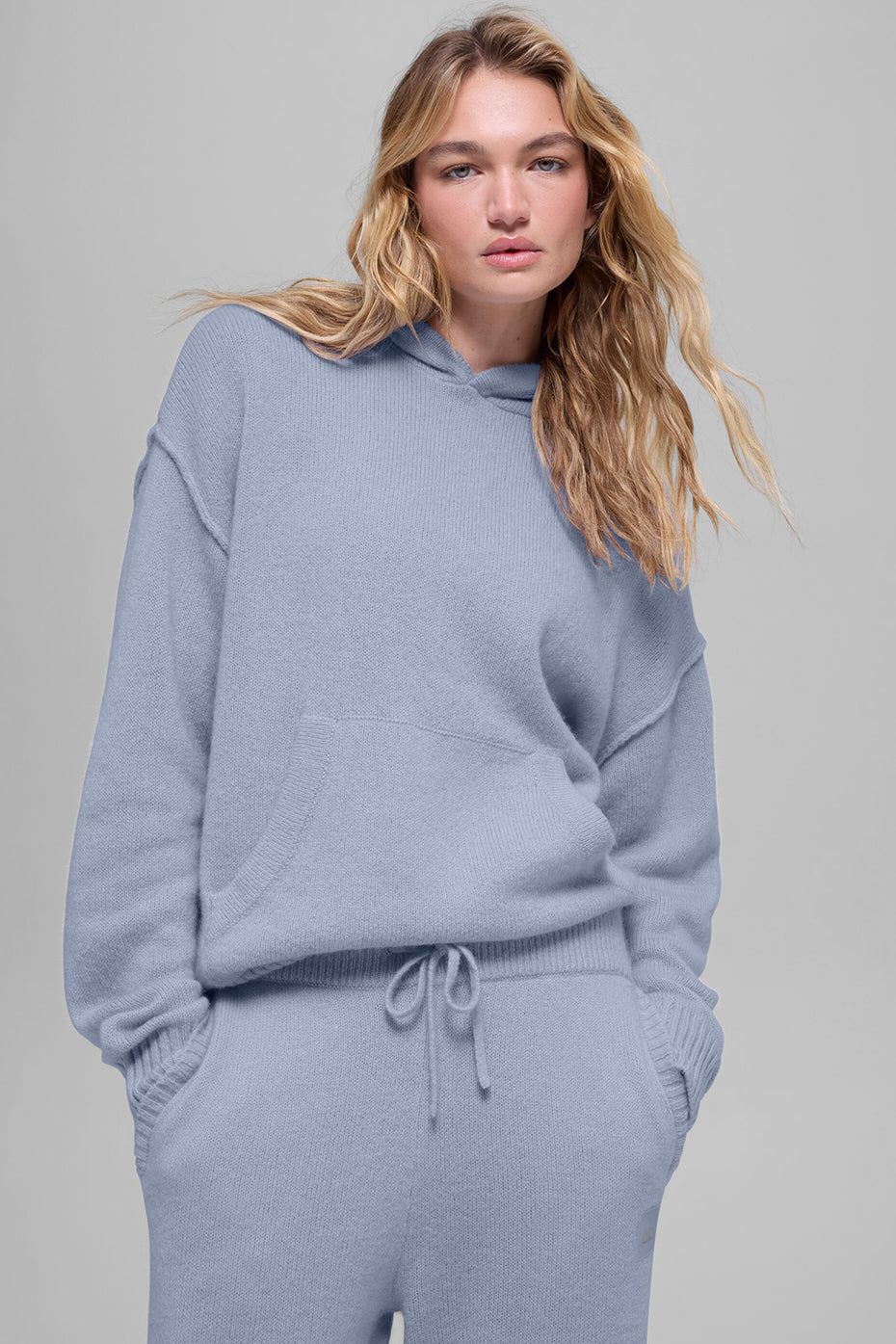 Wool Cashmere New Class Hoodie - Winter Frost image 1