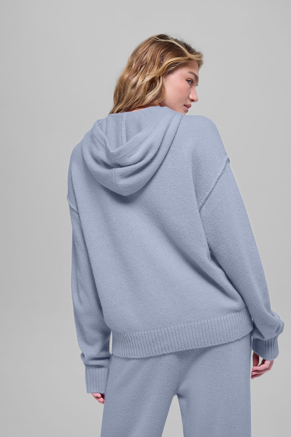 Wool Cashmere New Class Hoodie - Winter Frost image 2