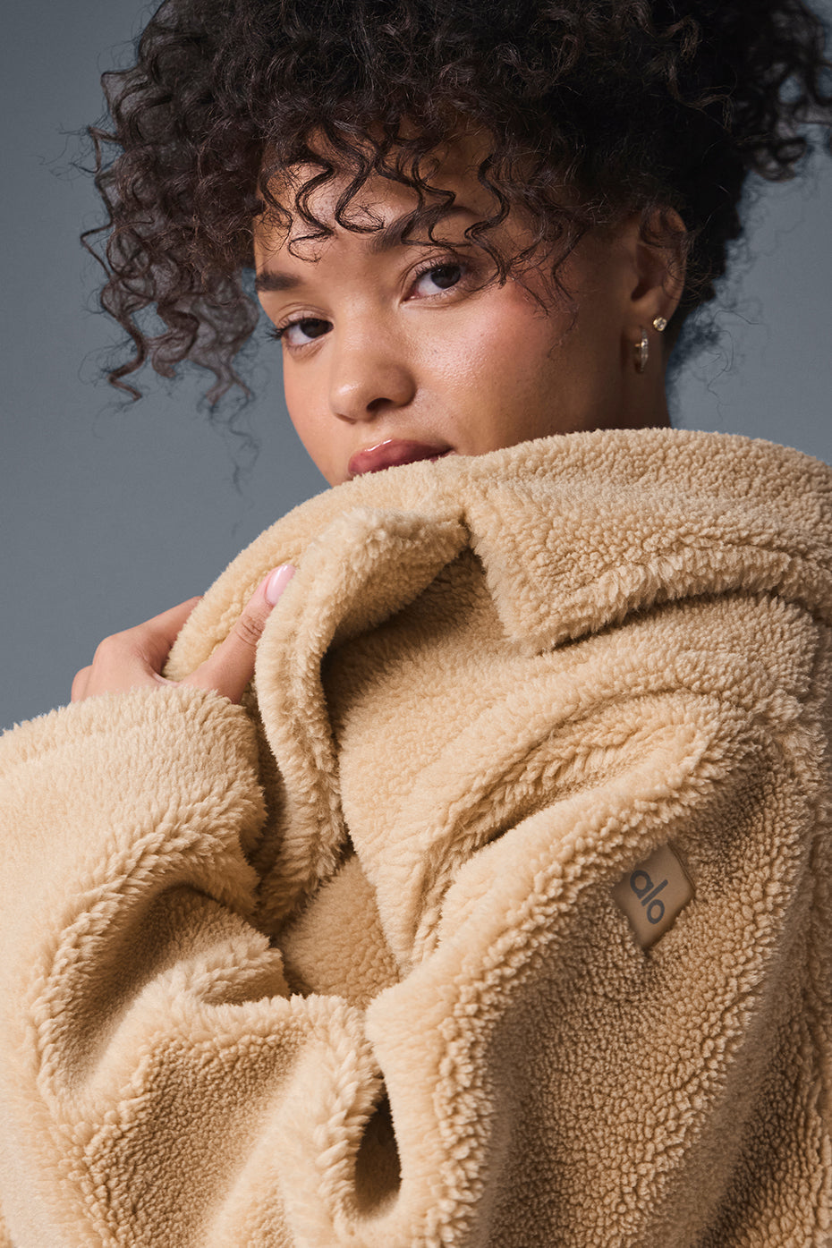 Oversized Sherpa Trench - Camel image 6