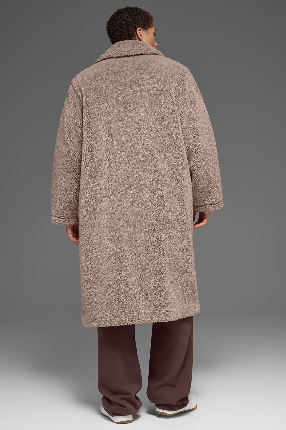 Oversized Sherpa Trench - Chai Latte image 3