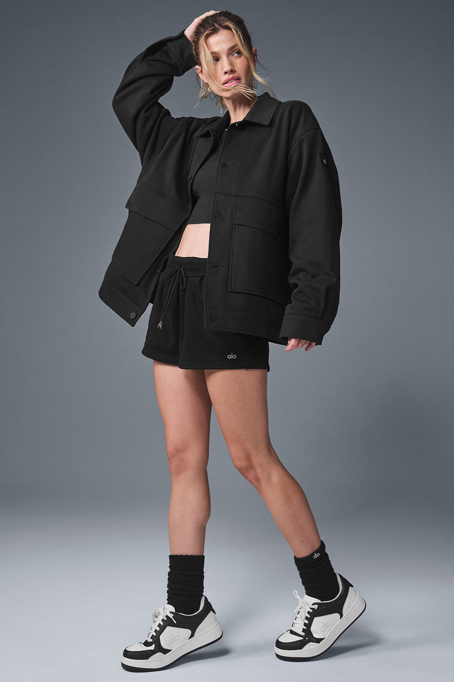 Unisex One Up Jacket - Black image 3